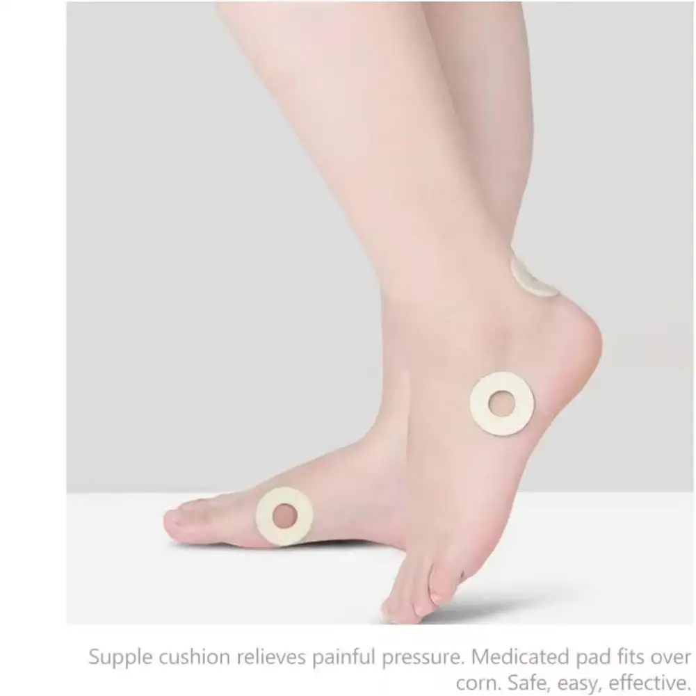 Антифрикционный латексный пластырь от бородавок стоп