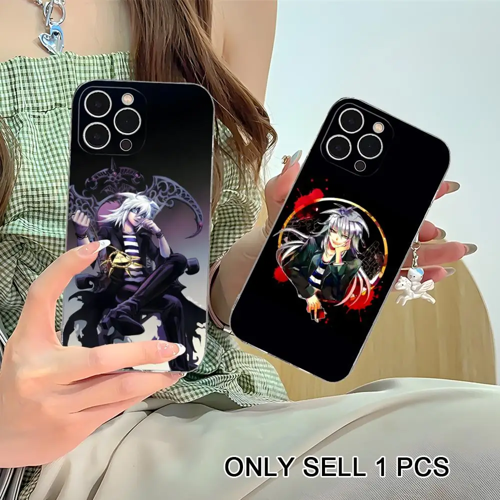 Фото Чехол для телефона Yugioh Yami Bakura для iPhone 17 16 15 14 13 12 11 X XR XS Air Pro Max Plus Mini, мягкий прозрачный чехол из ТПУ №1
