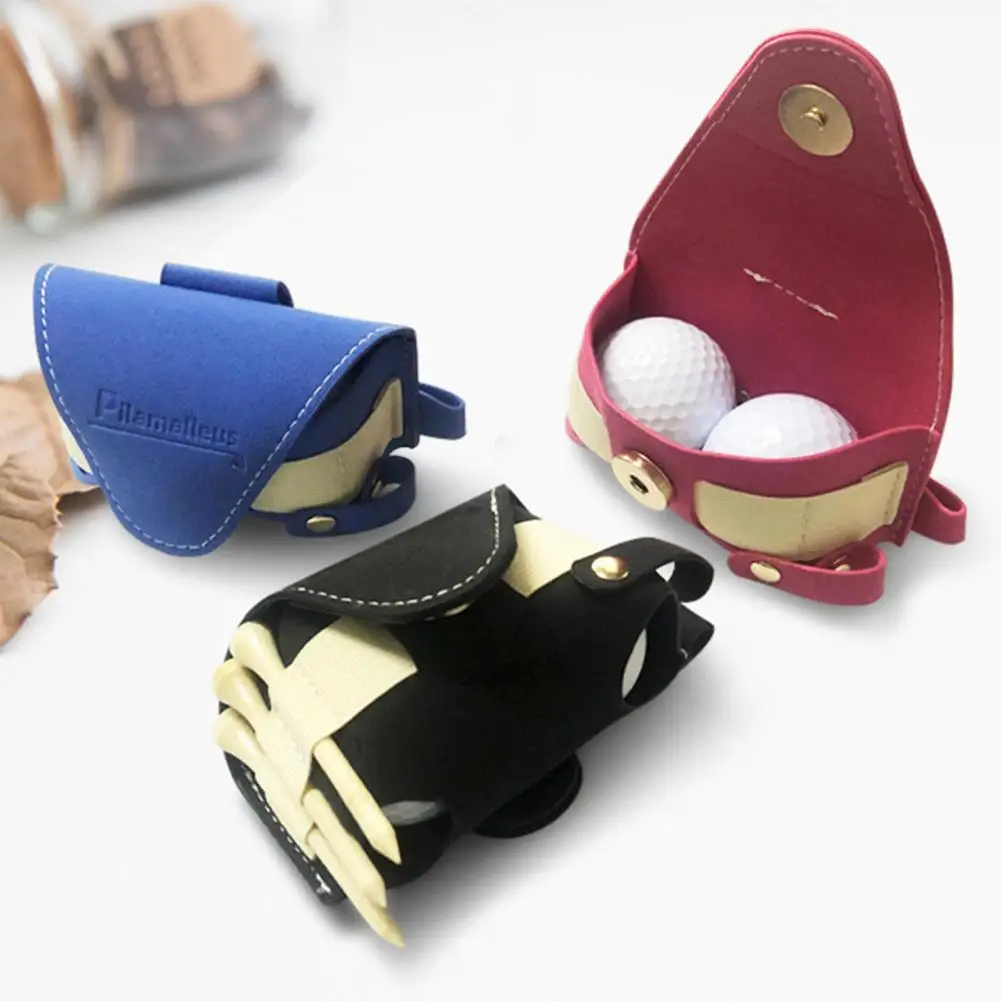 

Useful Waist Golf Case Wear-resistant Corrosion Resistant Golf Ball Pouch Vibrant Colors Golf Ball Pouch