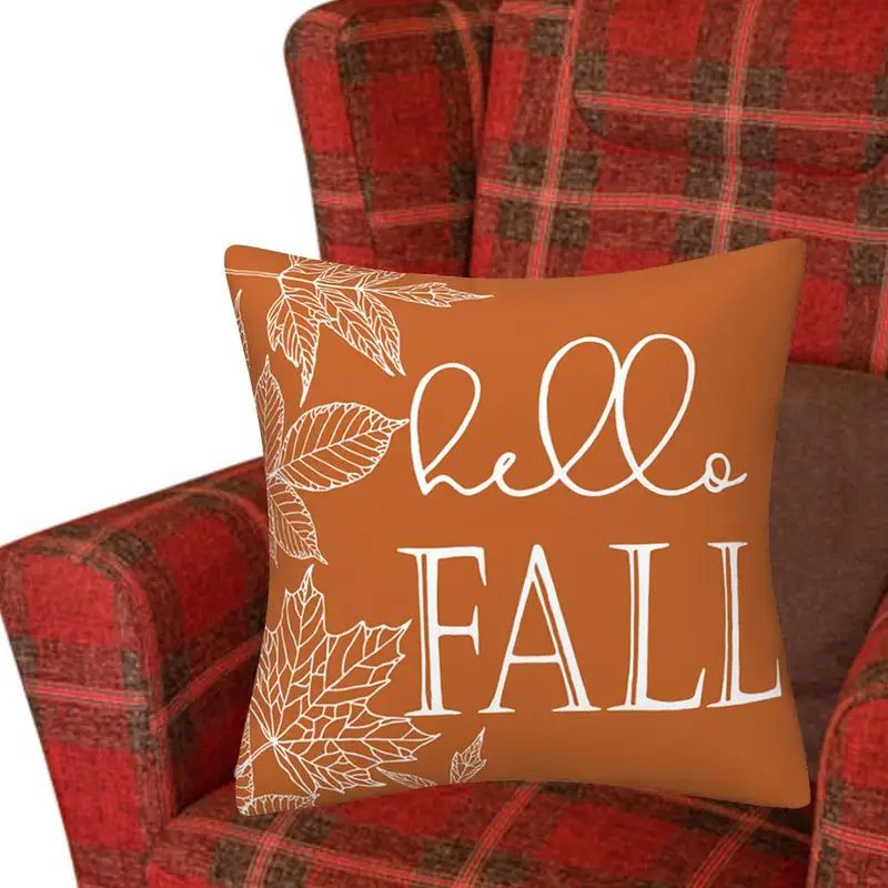 

Наволочки для осенней подушки, многоразовые декоративные подушки в виде апельсиновой тыквы, для дивана