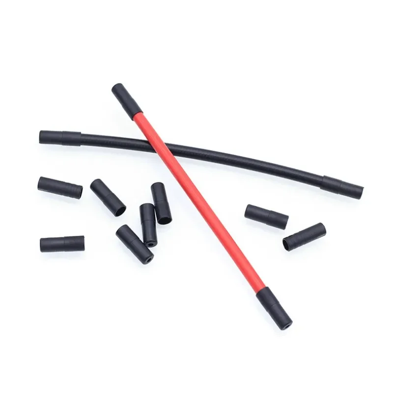 20 шт. 4 мм 5 велосипедные тормозные тросы переключения передач концевые заглушки