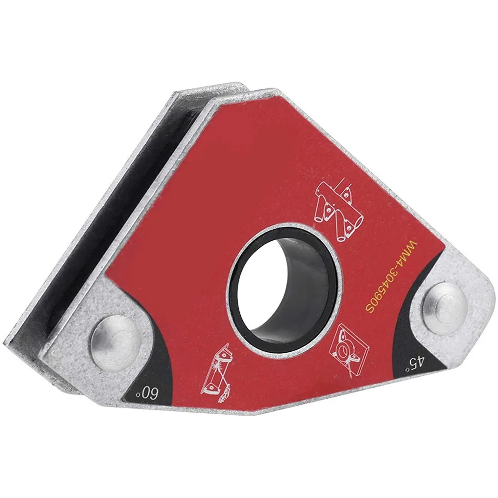 

2pc 90° Welder Magnets Welding Positioner Turntable Magnetic Mass Welding Triangle Rotary Carpentry Magnets Soldering Holders