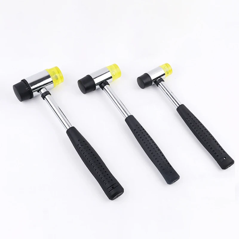 

25mm 30mm 40mm Mini Hammer Double Faced Household Rubber Hammer Domestic Nylon Head Mallet Hand Tool for Jewelry / Craft / DIY