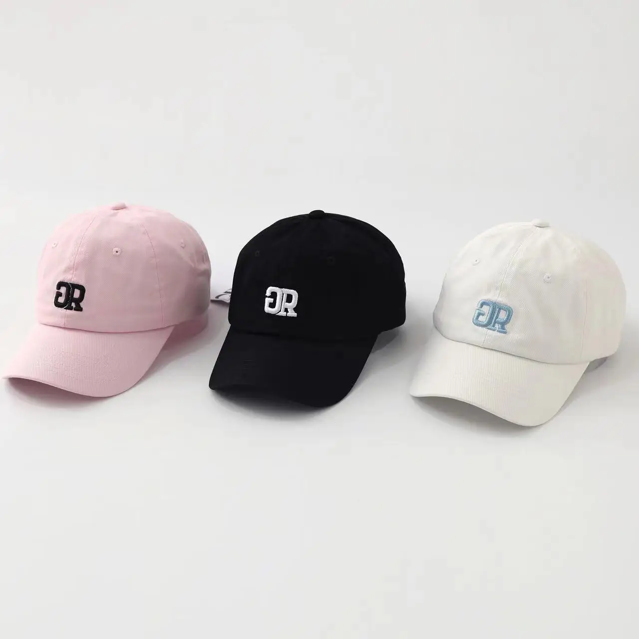 

Fashion Trend Letter Embroidered Washed Baseball Sunshade Cap Unisex