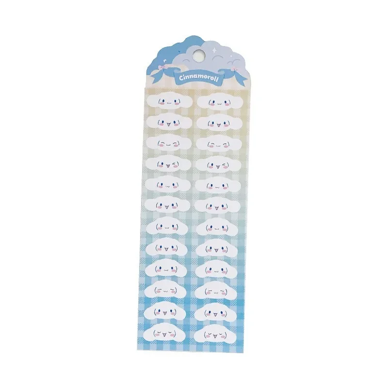 Sanrio Munchkin Cinnamoroll Kuromi наклейки матовые маленькие узоры Goo карты декоративные