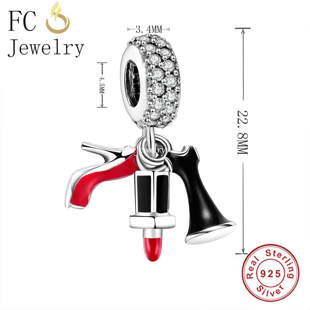 FC ювелирные изделия подходят оригинальные брендовые Подвески браслет 925