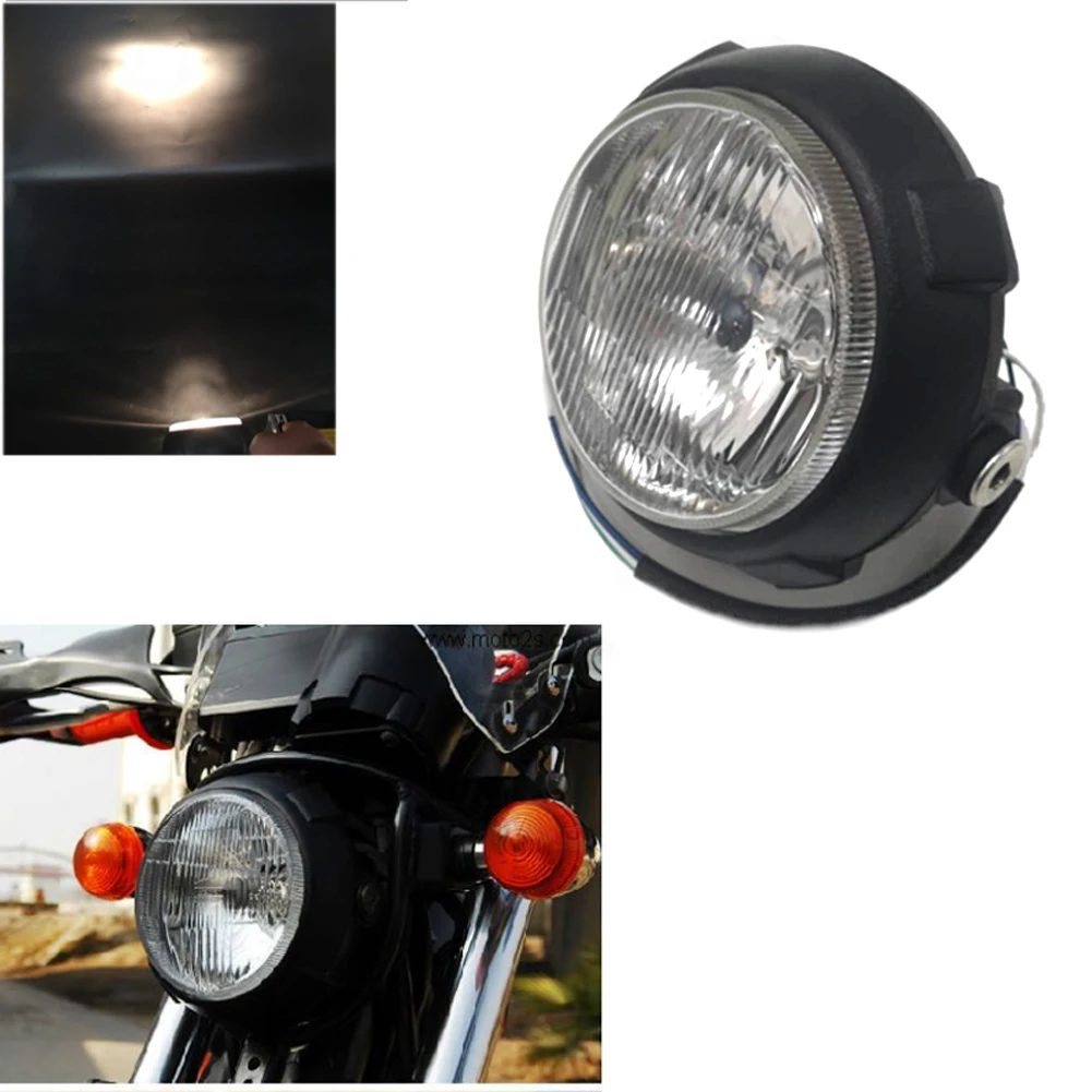 

Motorcycle Front Headlamp Headlight Head Light Lamp Headlights Assembly For Yamaha Tricker XG250 XG 250 Dirt Bike Accessories