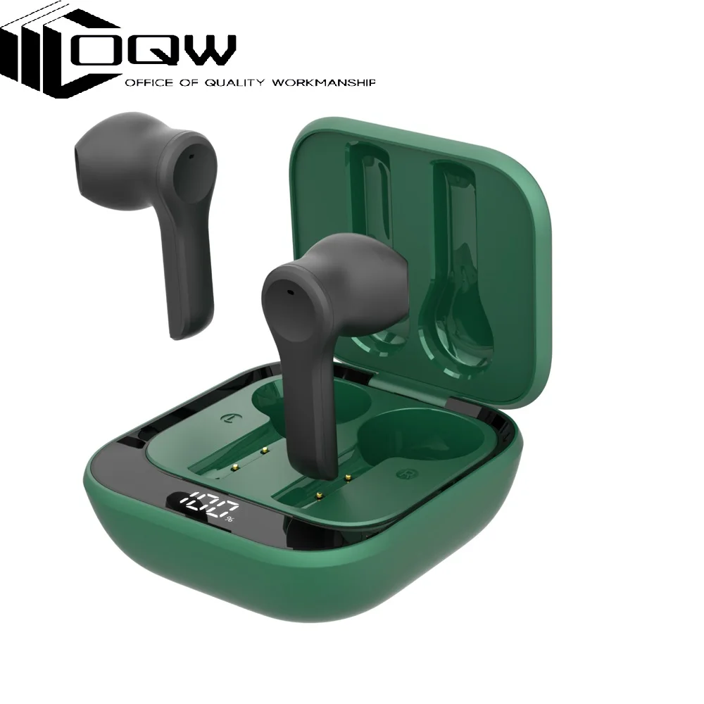 

Беспроводные наушники OQW TWS Bluetooth 5,1, водонепроницаемые спортивные наушники, наушники-вкладыши с шумоподавлением и микрофоном