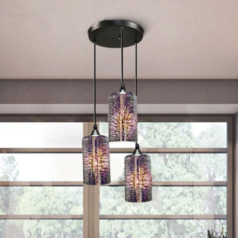 

crystal salle a manger round pendant lamp chandeliers ceiling industrial lighting lustre suspension luminaria de mesa