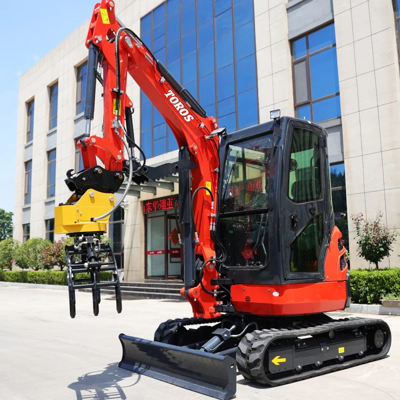 Mini Escavatore Ce/Epa Cina All'Ingrosso Usato Piccolo Escavatore 1 Ton 2 Ton 1.8 Ton 3 Ton 3.5 Ton Prezzi Con Benna A Pollice In Vendita
