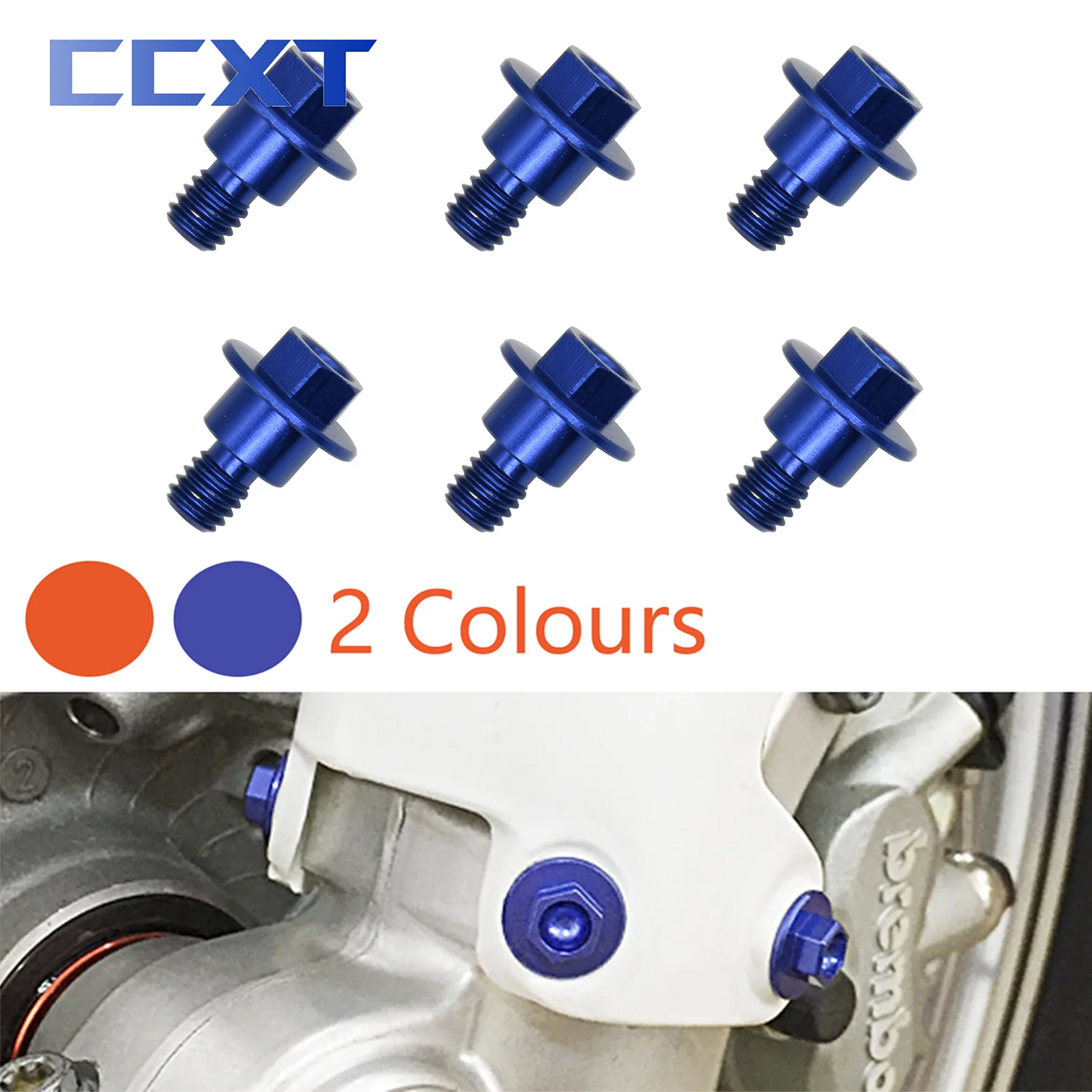 Фото Винт для передней вилки M6 * 12 для KTM EXC EXCF SX SXF XC XCW XCF для GasGas EX EC MC для Husqvarna TC TX TE FC FX FE 2022 №1