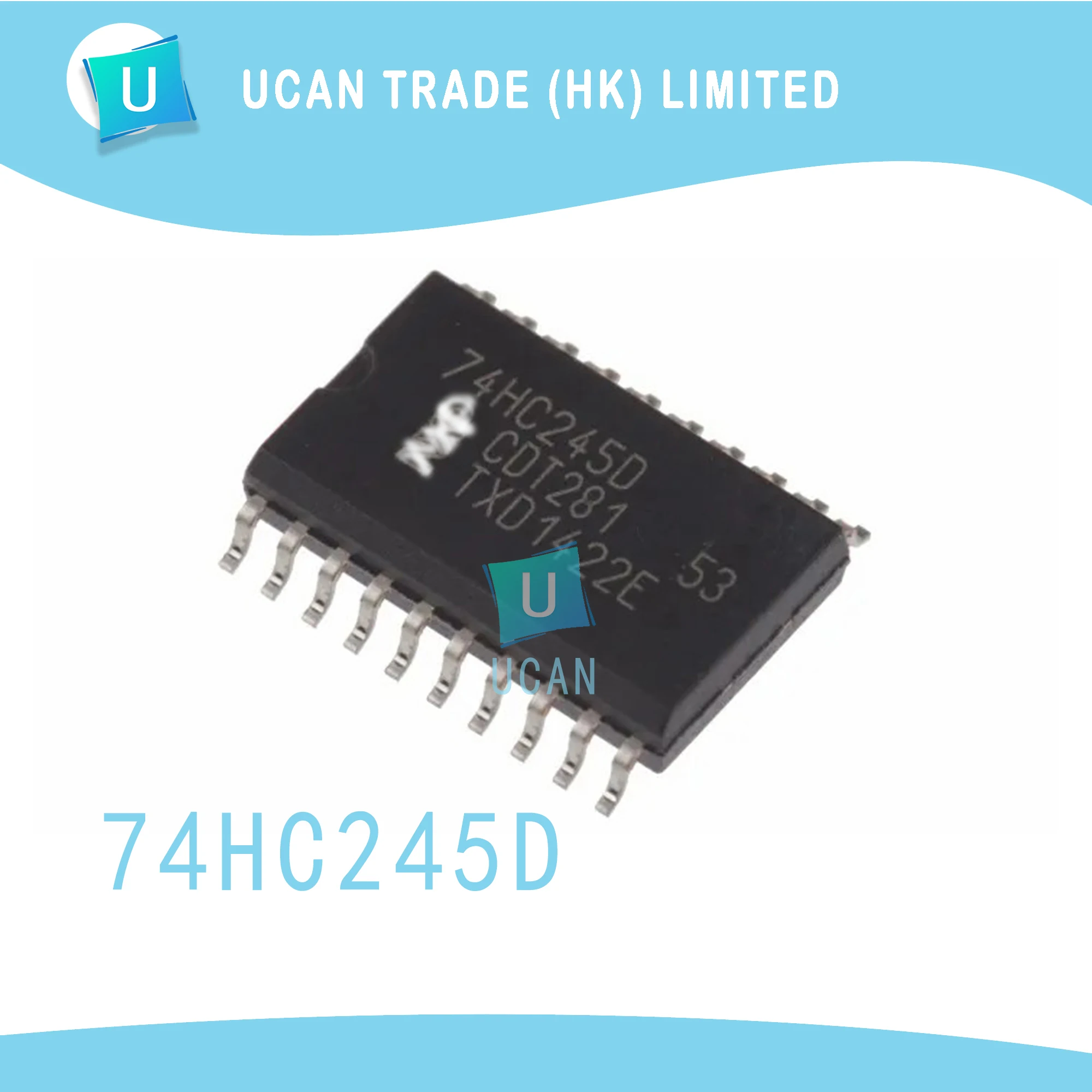 Оригинальный и новый корпус 74HC245D SN74HC245D SOP20, 10 шт.