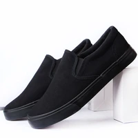 all black mens loafers dad canvas leather sneakers couples summer breathable flat jogging walking shoes 2022 fashion