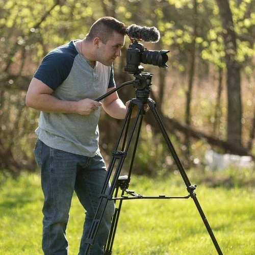 Штатив E-Image EG06FC2 2-ступенчатые ножки штатива из углеродного волокна с головкой GH06F