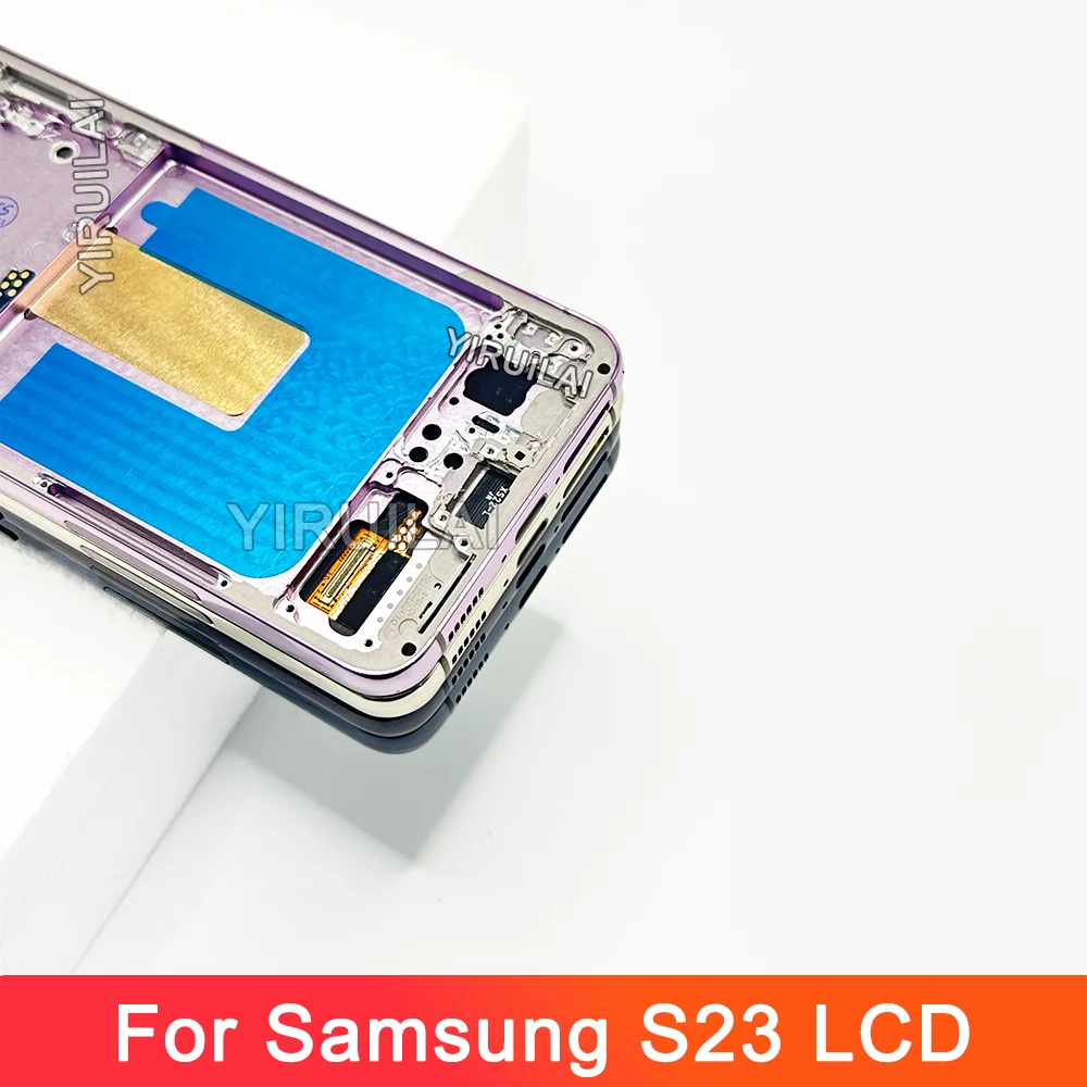 Фото TFT высокое качество для Samsung S23 ЖК-дисплей с цифровым преобразователем сенсорного экрана для Samsung S911 S911B S911U ЖК-экран с отделкой рамки №4