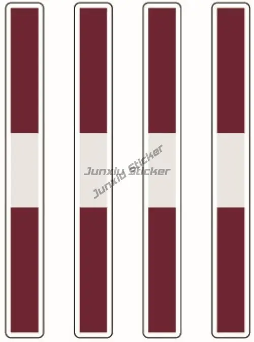 Латвийский герб Латвии наклейка на бампер забавная автомобиль аксессуары для