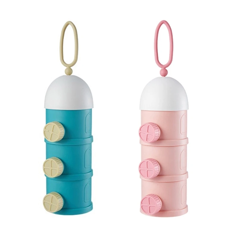 

Baby Formula Container Case Portable Milk Powder Dispenser Stackable Storage Box