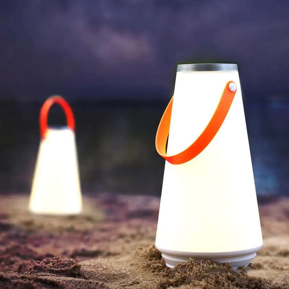 

Портативный светодиодный фонарь, подвесной светильник для палатки с сенсорным выключателем и зарядкой от USB, ночник для спальни, гостиной, о...