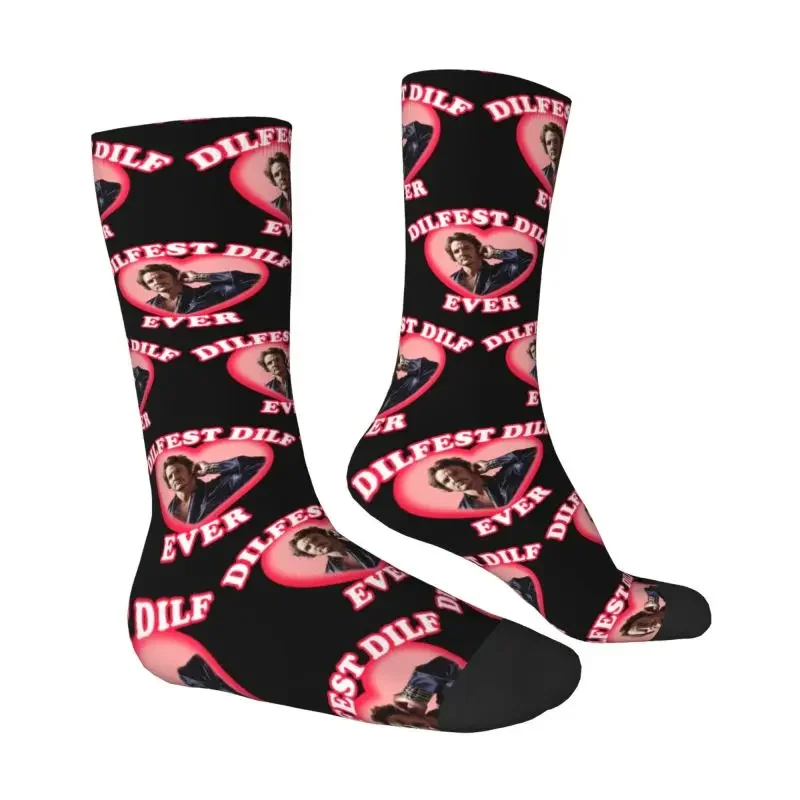 Милые крутые носки с принтом Педро Паскаля дильфа для женщин и мужчин эластичные