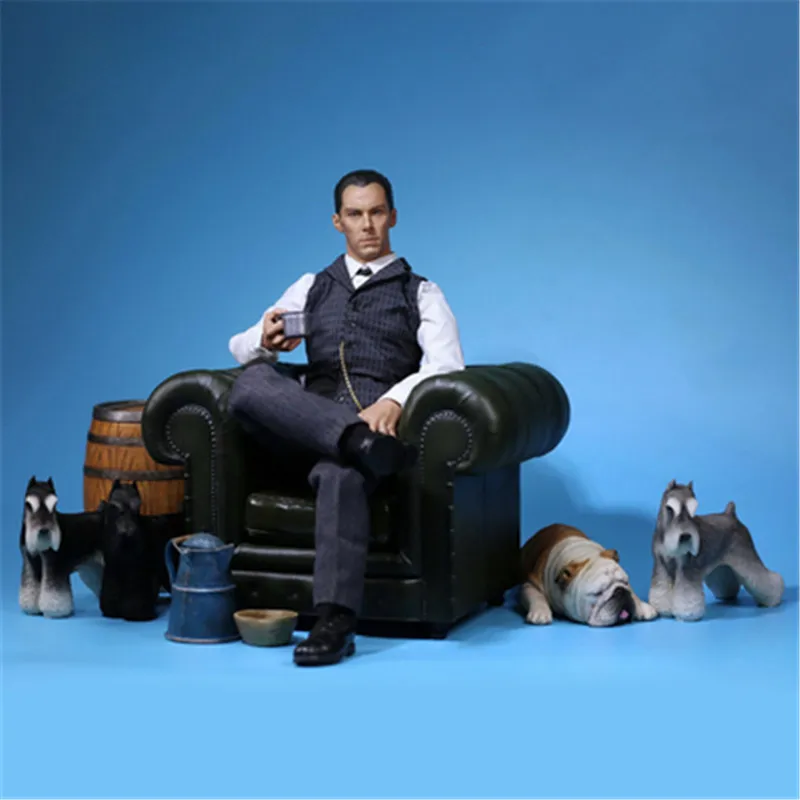 Модель в масштабе 1:6 Mr.Z стандартная фигурка собаки шнауцера для 12-дюймовых