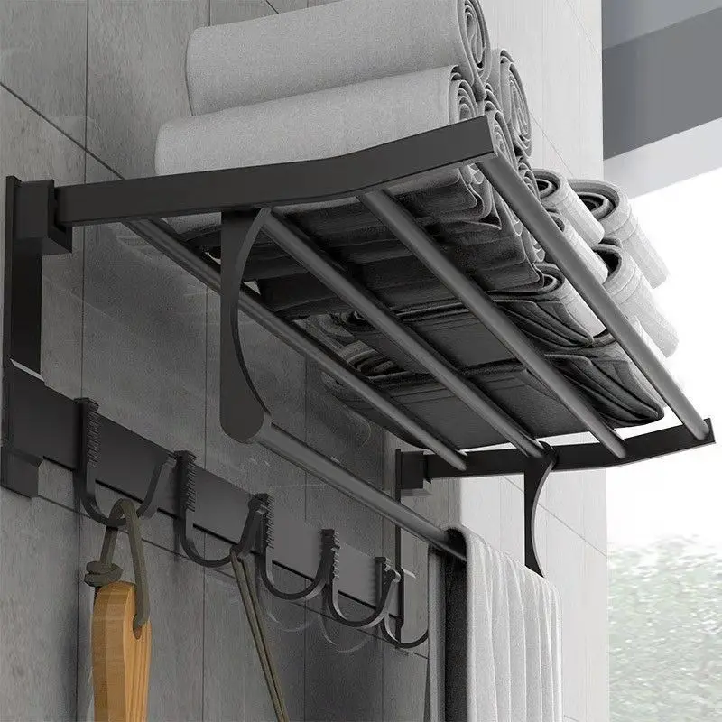 Rack Aluminum Locker Rack Organizer Matte Black Holder With 