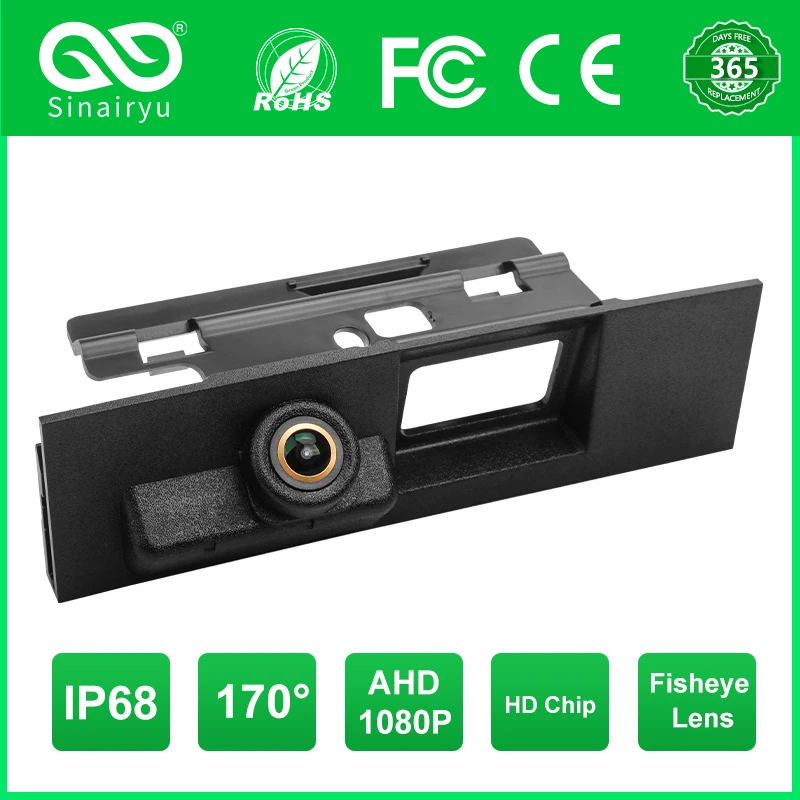 

170 градусов CVBS/CCD AHD 1080P Автомобильная камера заднего вида с ручкой багажника для Ford Mondeo MK3 MK4 MK5 S-Max 2014-2018