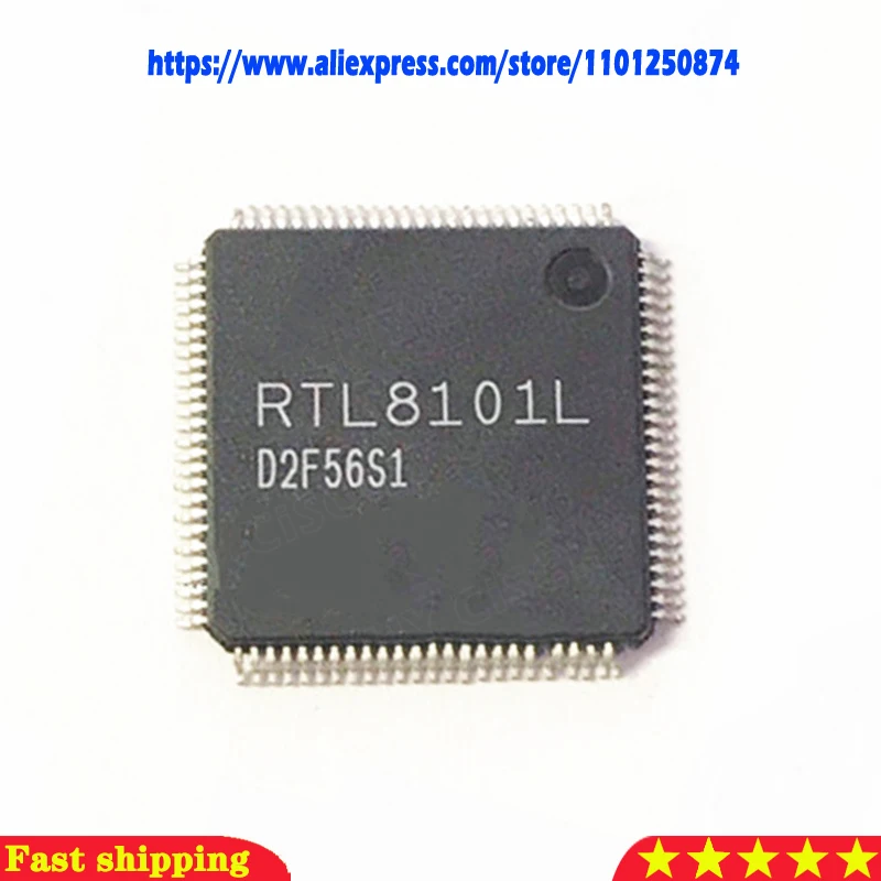 5 шт. RTL8196C RTL8101L RTL8201CP QFP-100 RTL8201EL QFP-128 RTL8196 RTL8196C-GR QFP-48