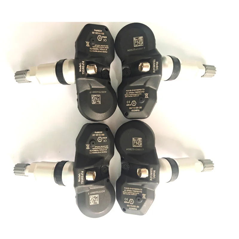 

4 шт., датчик давления в шинах Mercedes-Benz ML-Class [W164] GL-Class [X164] CLS [C219] TPMS A0025408017 A0025406717 433 МГц