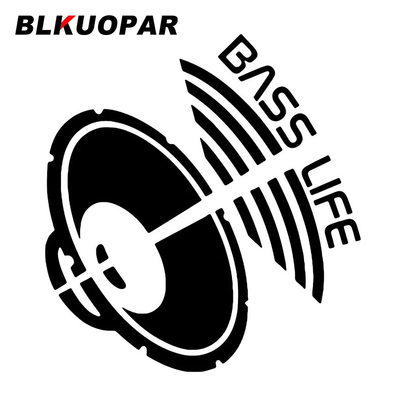 

BLKUOPAR бас жизни сабвуфер музыка винил ПВХ наклейка автомобиль наклейка для дома офиса Декор автомобиль окно знак багажник шлем украшение