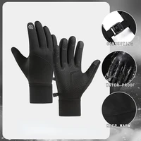 winter cycling gloves bicycle touchscreen full finger glove waterproof windproof for outdoor bike skiing riding hand support