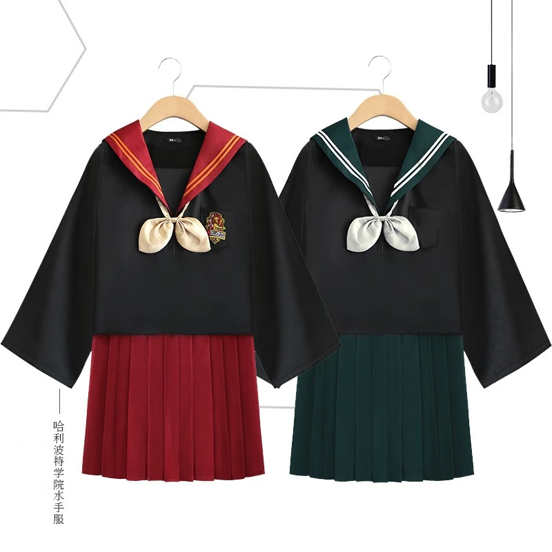 Костюм для косплея HP Slytherin девочек униформа из Гриффиндора и матросского