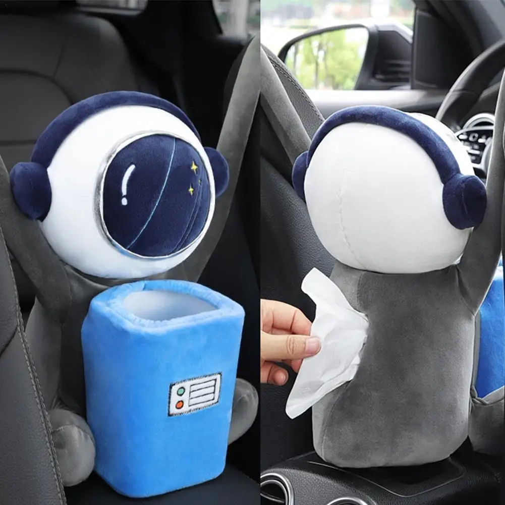 

Car Trash Bins Cute Pig Panda Tissue Box Car Accessories Storage Female Umbrella Box Key Bucket Interior Trash Phone Car St T2Z3