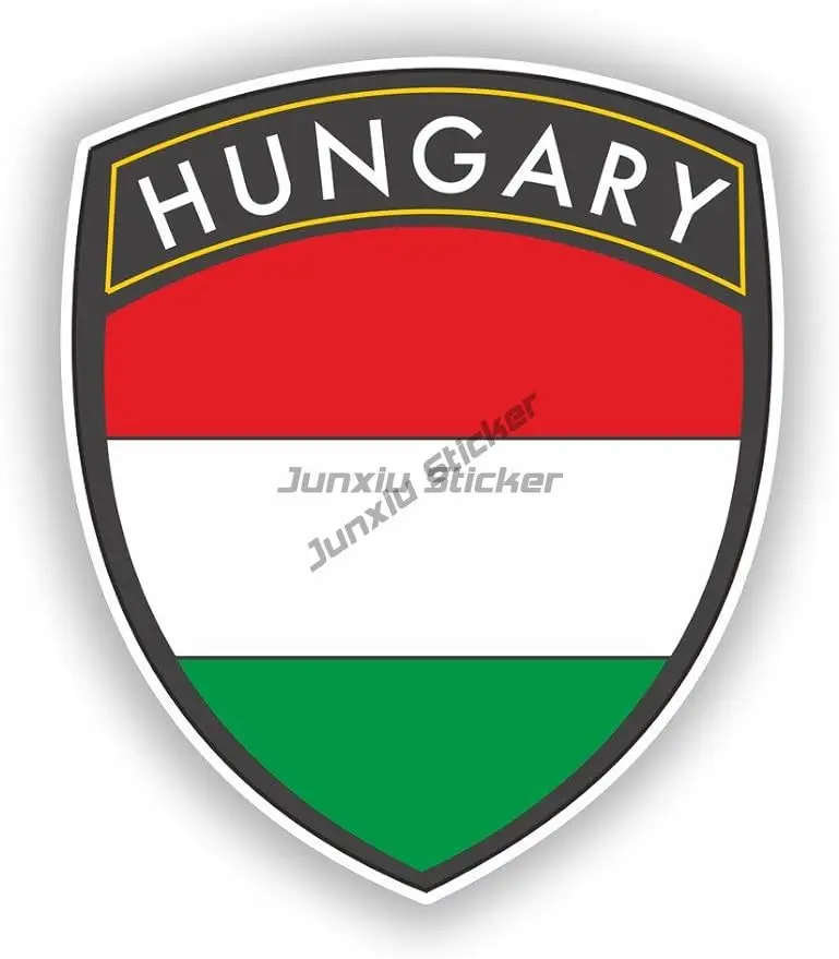 Венгерская овальная наклейка-устойчивая к атмосферным воздействиям-венгерский