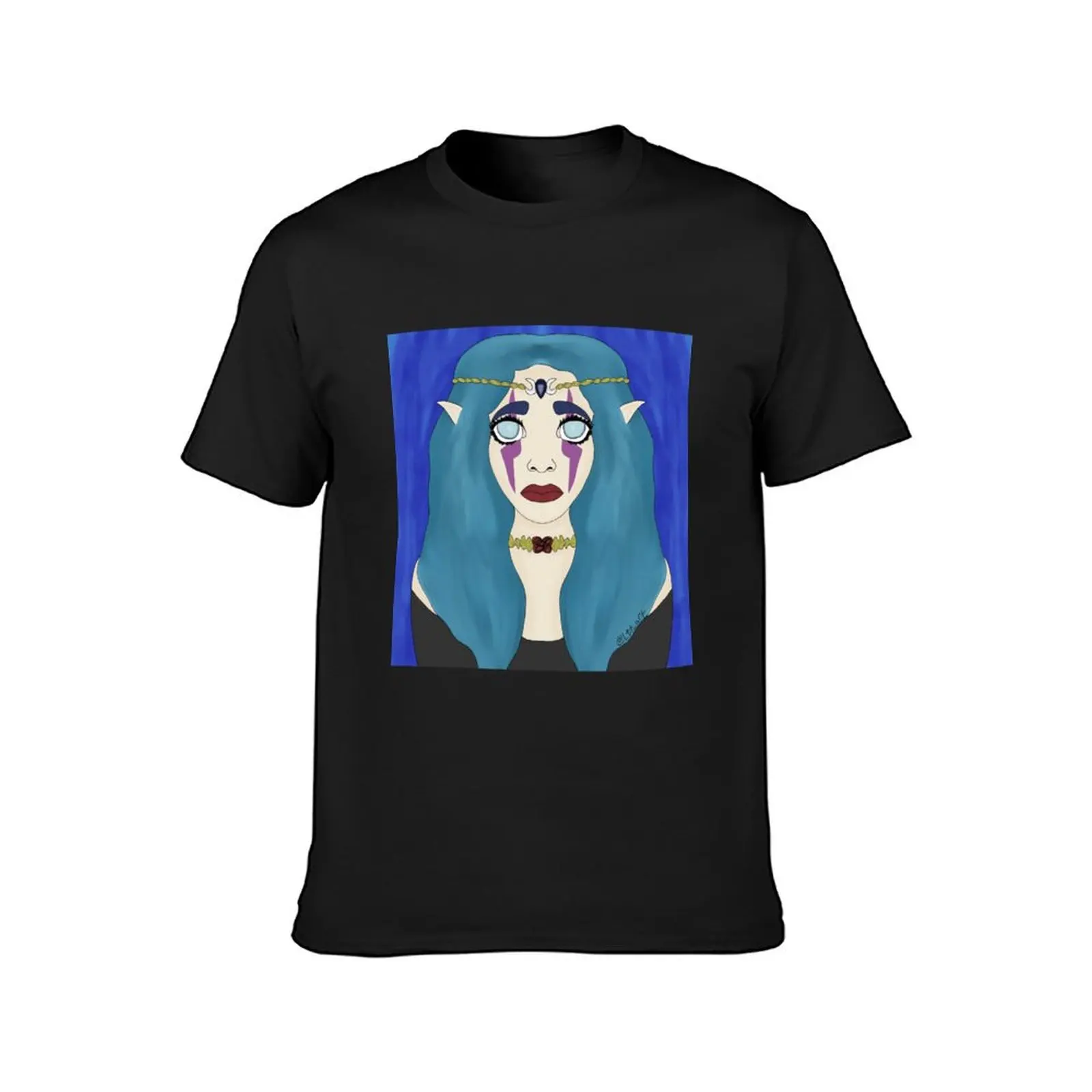 Enchantress Elf T-Shirt oversized graphic tee sweat basketball tees mens t shirts
