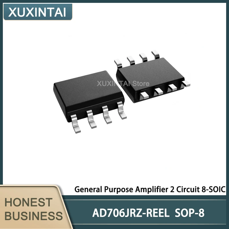 

5Pcs/lot AD706JRZ-REEL AD706JRZ General Purpose Amplifier 2 Circuit 8-SOIC