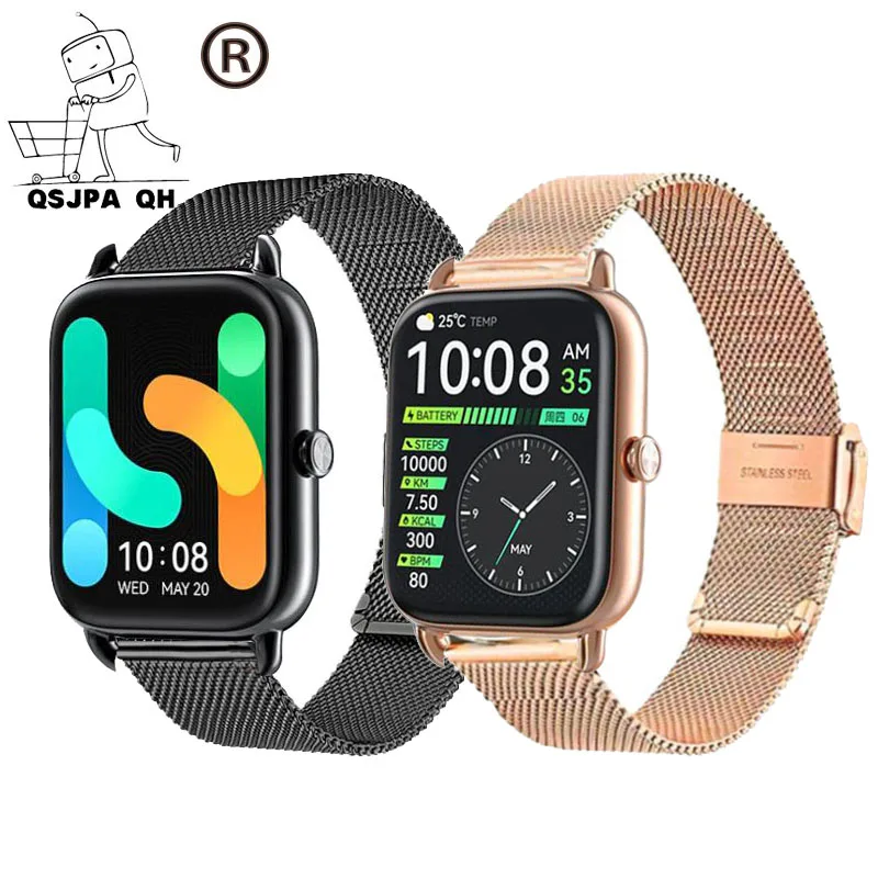 

For Haylou RS4 Plus Strap Watch Band Wristband milanese Stainless steel Bracelet For Haylou RS4 LS02 smart watches Watchbands