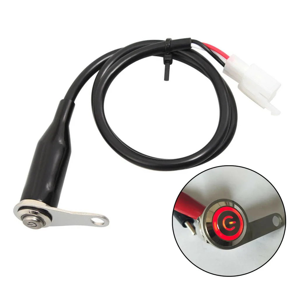 

Handlebar Motorcycle Switches Headlight LED ON+OFF Power Supply Device