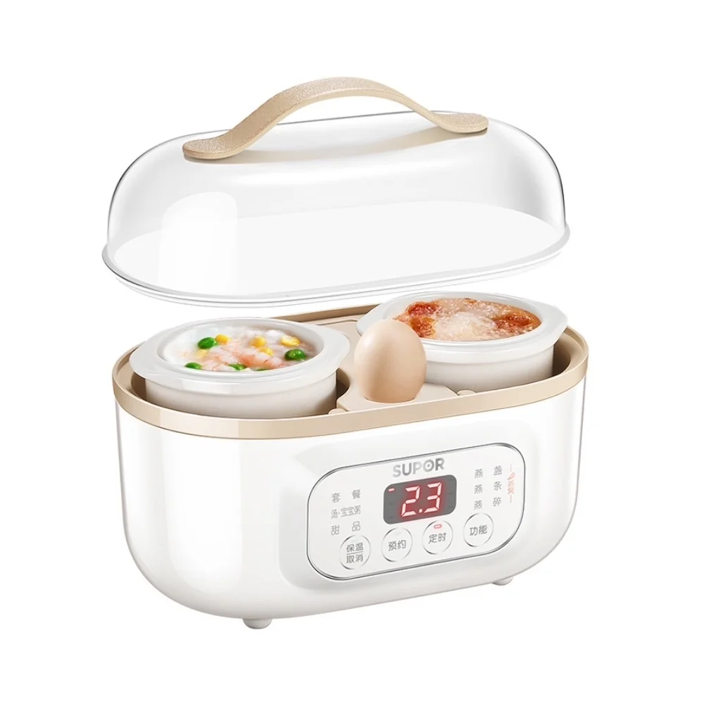 

Stewpot Ceramic Electric Stew Pot Stewing out of Water Household Porridge Making Soup Bird's Nest Multifunctional