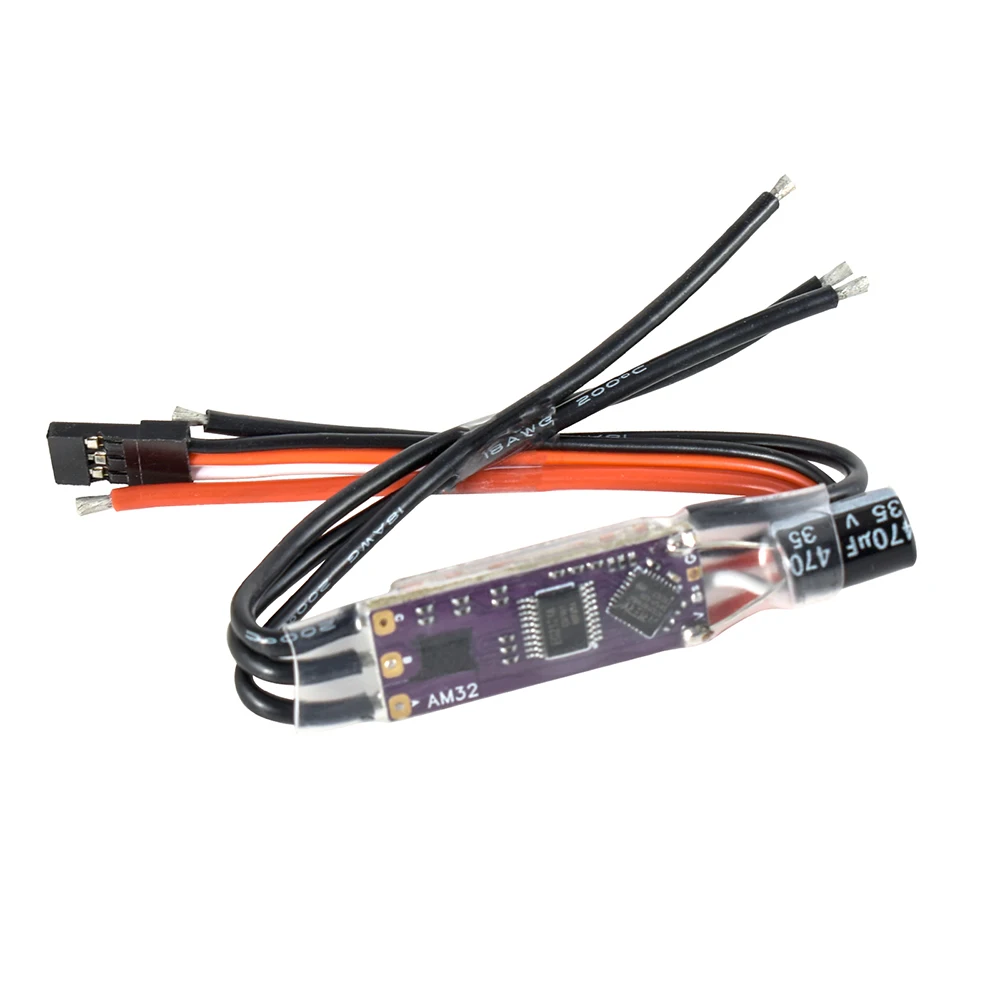 Фото ​ 9IMOD AM32 Бесщеточный ESC 80A 40A 30A Mini ESC USBLink для 1:10 1:18 1:24 RC Гусеничный автомобиль №5