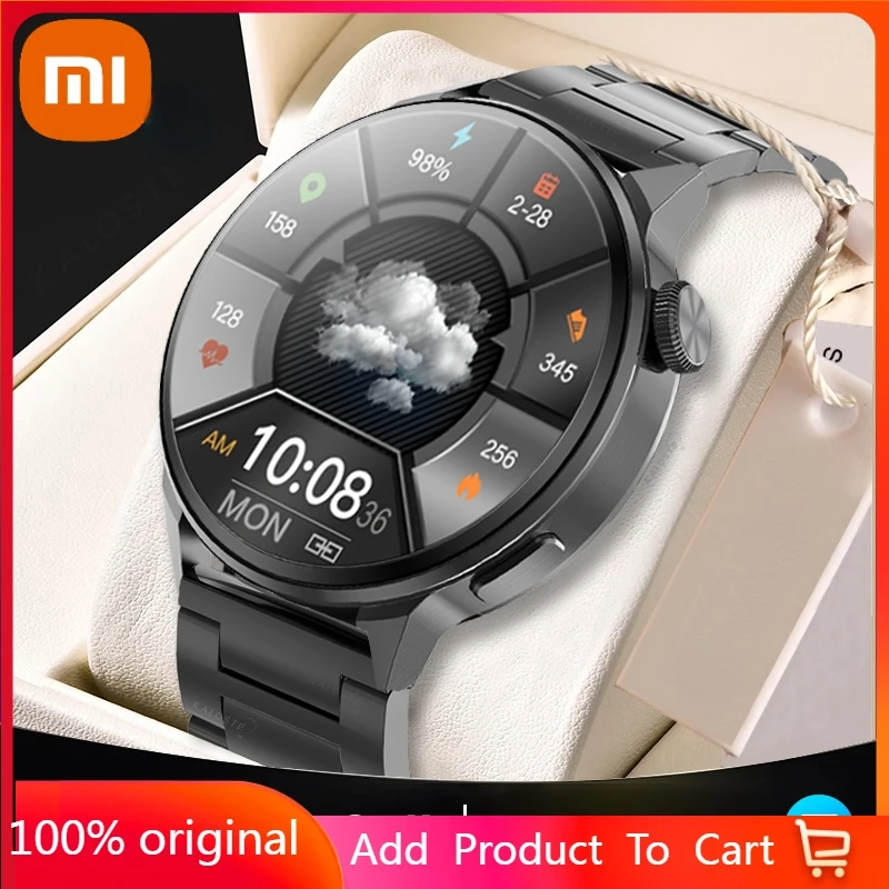 

Смарт-часы Xiaomi мужские, Bluetooth, GPS, пульсометр