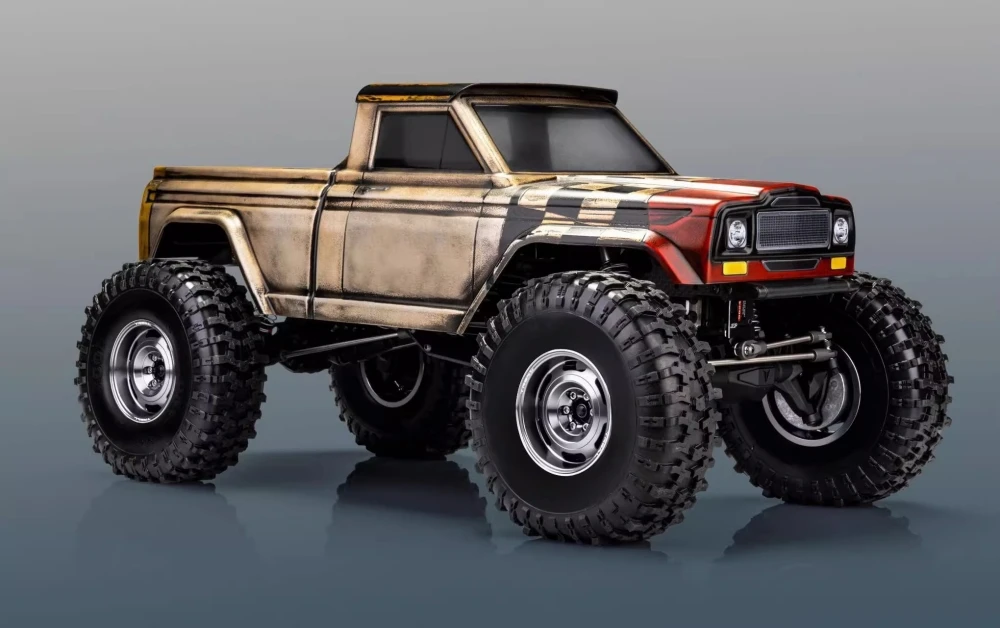 Масштаб 1/10 гусеничный грузовик Warloard прозрачный лехаский корпус для