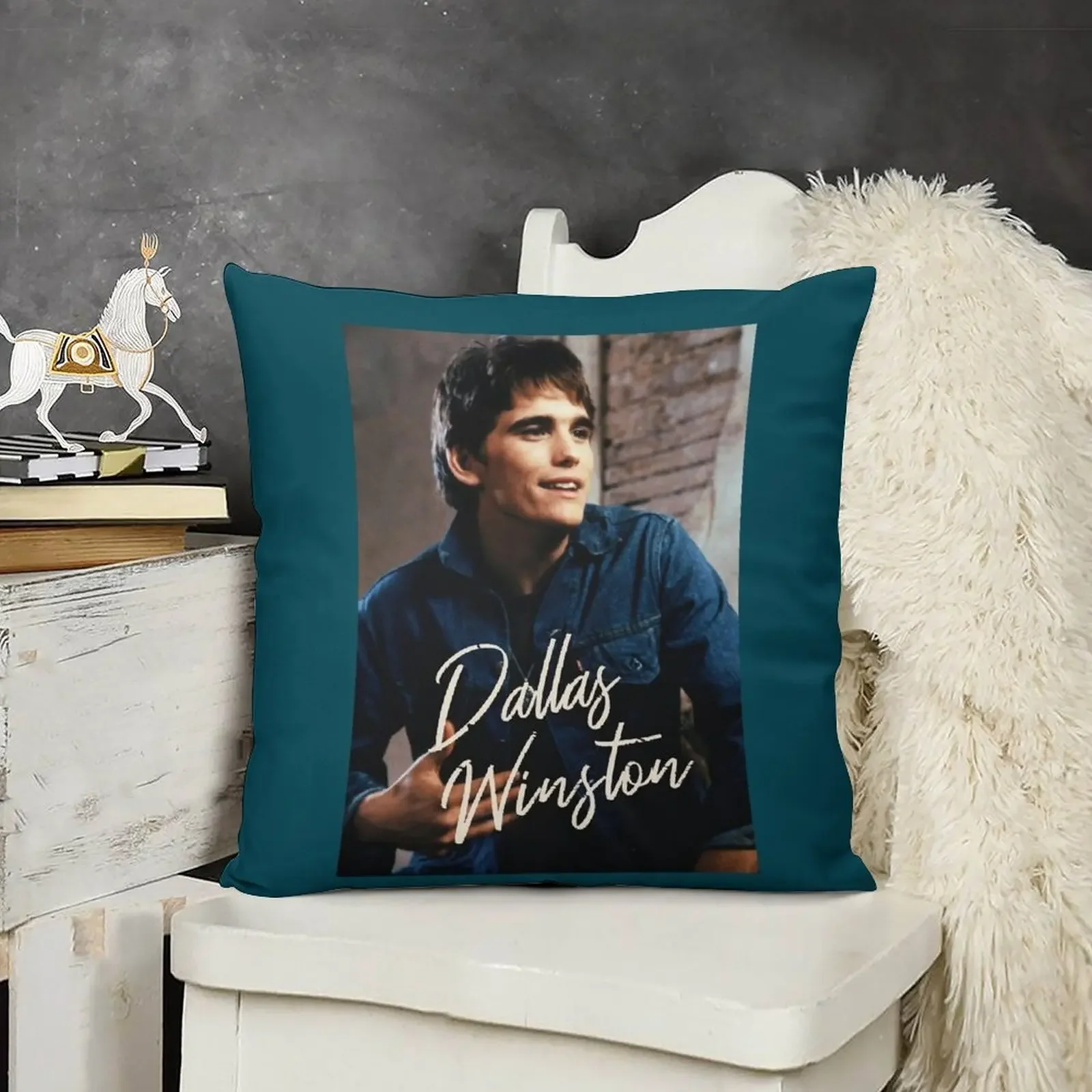 Dallas Winston The Outsiders 80s фильм пледы подушка чехол для дивана рождественские
