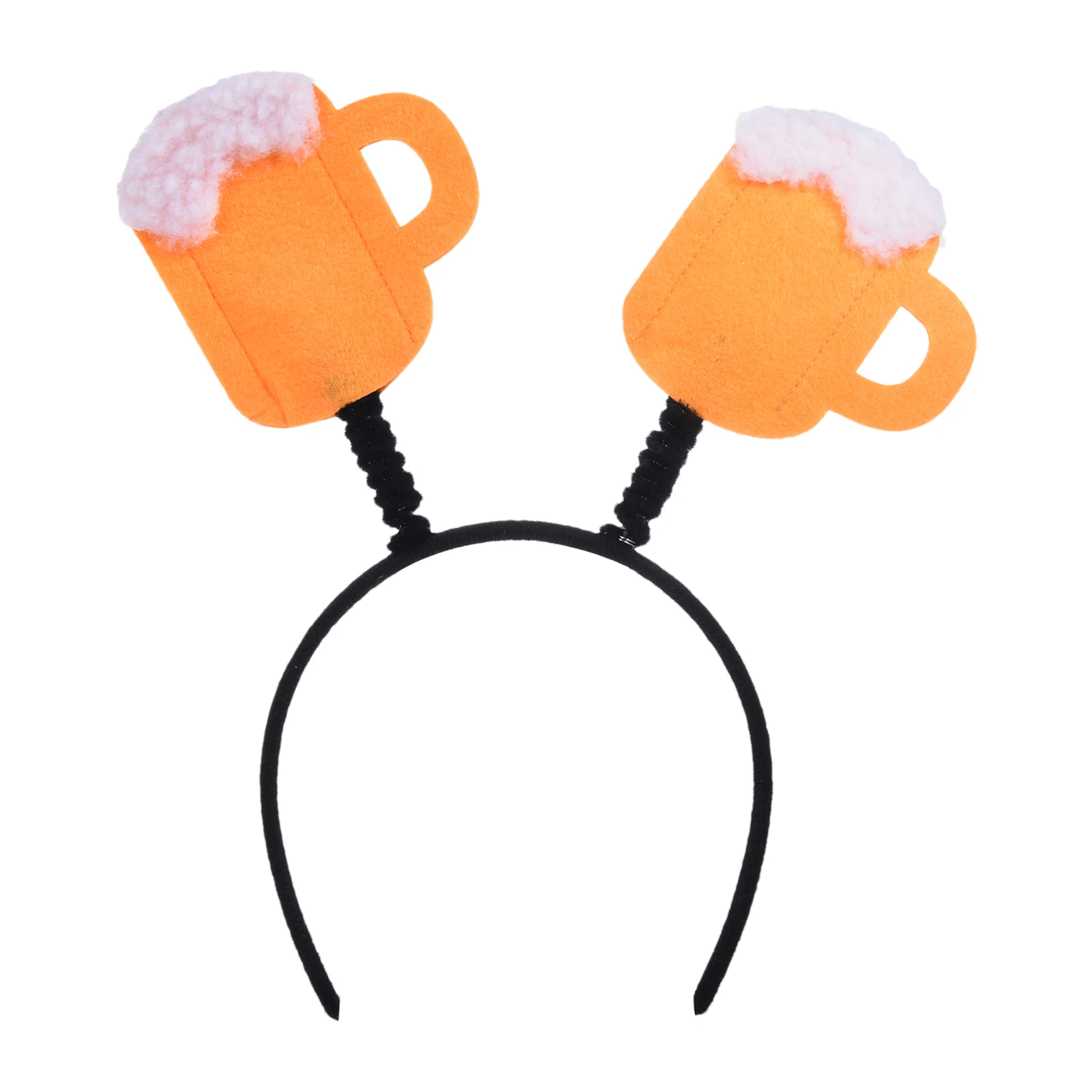 

Beer Festival Headband Beer Festival Hairband German Festive Ear Headband PP & Felt Hair Loop Costume Party Decorations For