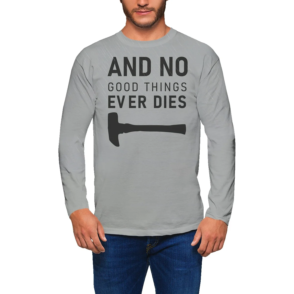 

The Shawshank autumn trend Korean version long-sleeved thin round neck pullover sweater casual top men's loose large size