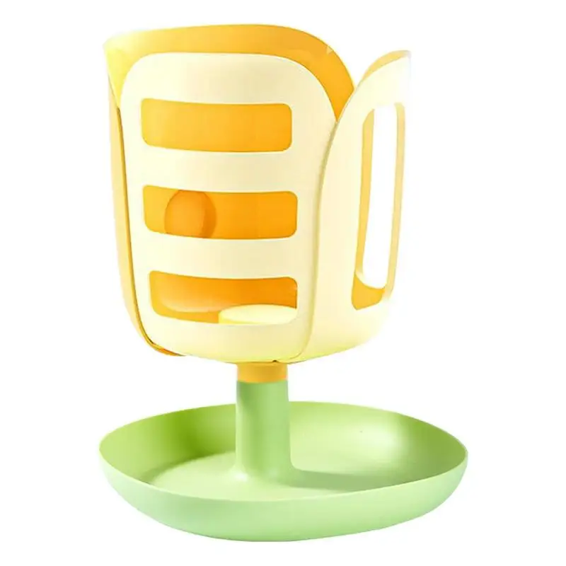 

Rabbit Hay Feeder 2-in-1 Feeding Rack Standing Anti-Waste Pet-Self Feeding Rack For Bunny Chinchilla Guinea Pig And Other Small