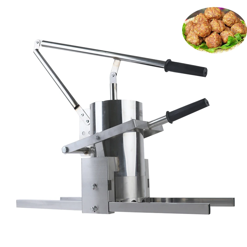 

2020 latest promotion meatball machine vegetable meatball machine croquette machine shrimp ball machine dough machine manual mea
