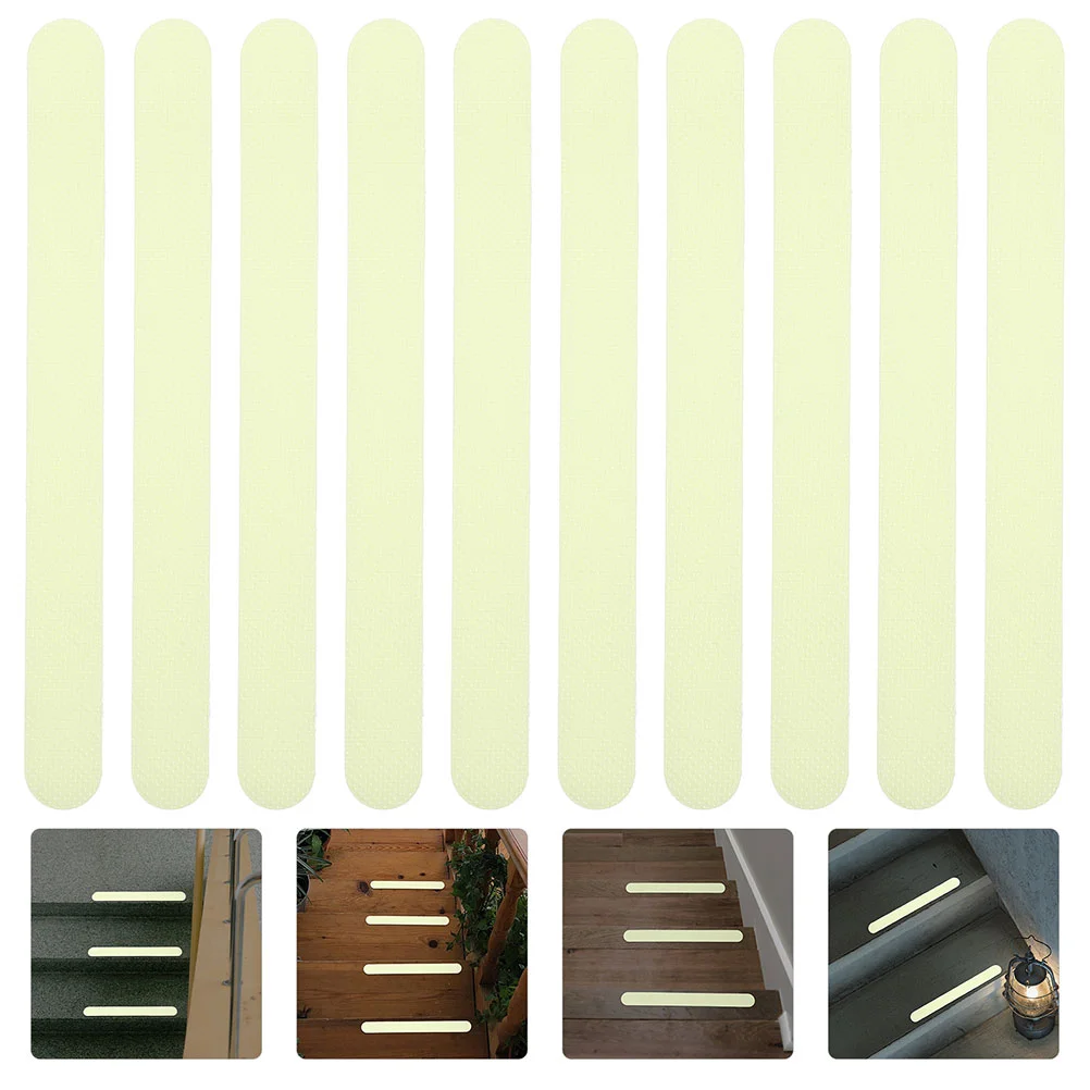 

Skid Stickers Stairs Anti Reflective Stripes Strips Dark Glow Steps Non Sticker Slipping The Tape Tapes Bathroom