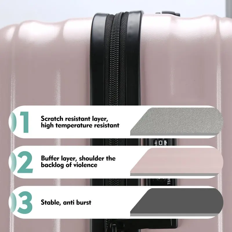 Hardside Spinner, 20-Inch Carry-On Luggage, One Piece