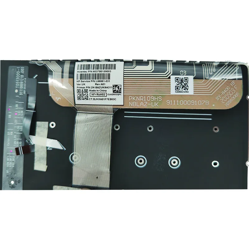 Заводская цена США/планшет ноутбук черная клавиатура для HP Elitebook 1040 G4 x360 G5 1050 G1 с