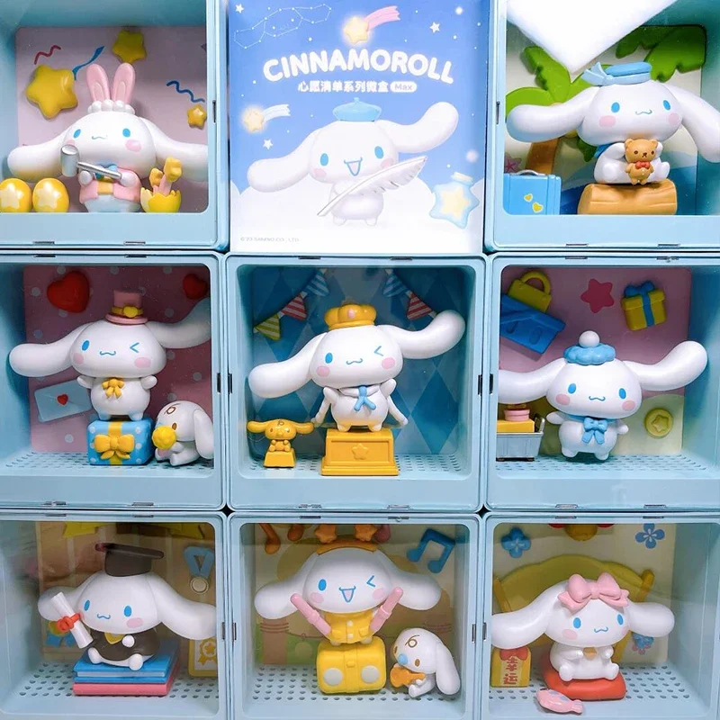 Sanrio глухая коробка Cinnamoroll серии желаний милая большая ужасная собака аниме